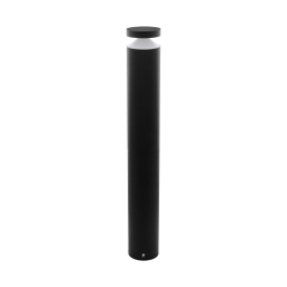 Melzo Black with Clear Acrylic IP44 LED Bollard